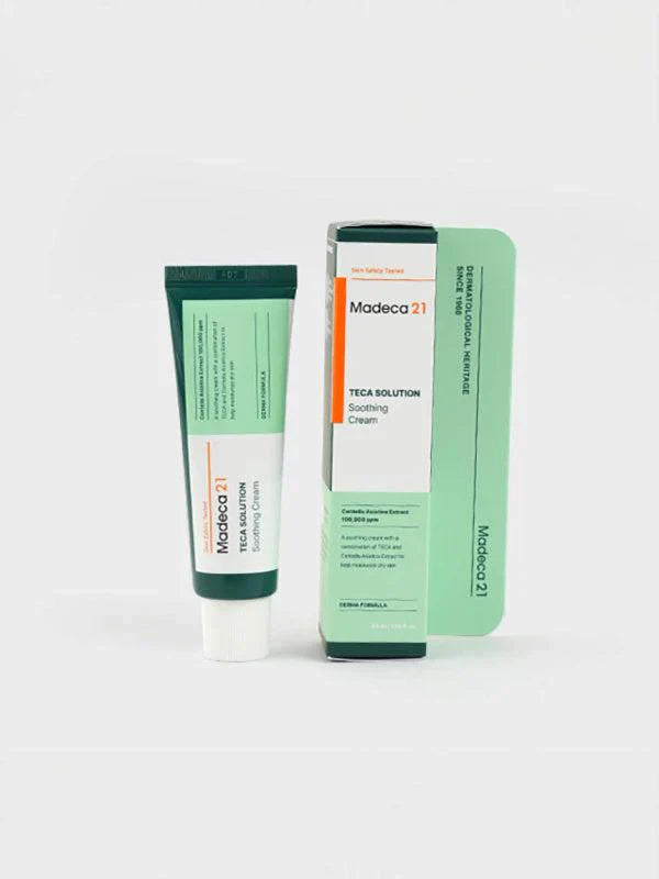 MADECA21 TECA Solution Soothing Cream 50ml – TECA & Centella Barrier Repair Cream