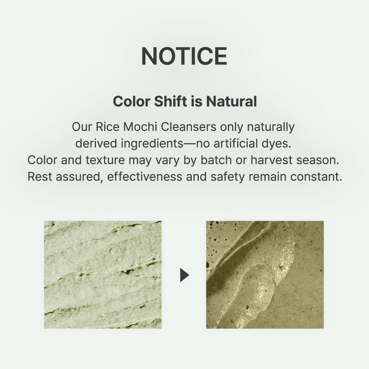 Arencia Fresh Green Rice Mochi Cleanser 4.23oz