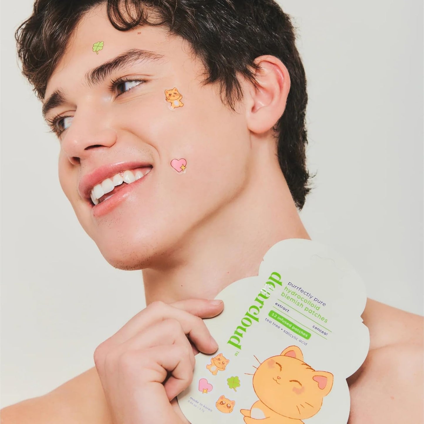 Dearcloud Blemish Patch โ Purrfectly Pure 36ct with Salicylic Acid + Tea Tree