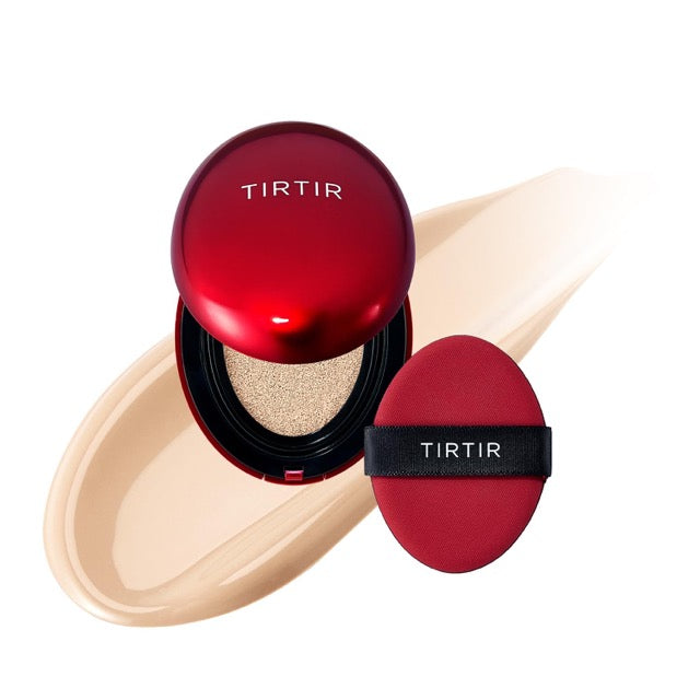 TIRTIR Mask Fit Red Cushion Foundation (Full size), Long-Lasting Radiant Coverage