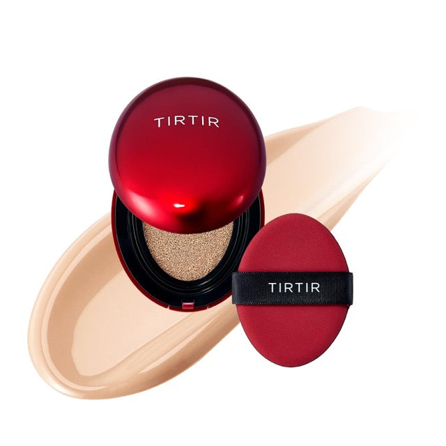 TIRTIR Mask Fit Red Cushion Foundation (Full size), Long-Lasting Radiant Coverage