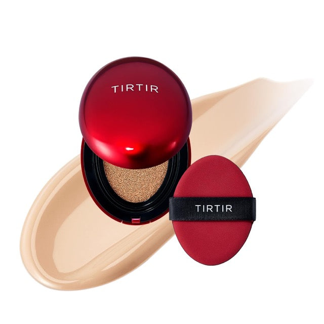 TIRTIR Mask Fit Red Cushion Foundation (Full size), Long-Lasting Radiant Coverage