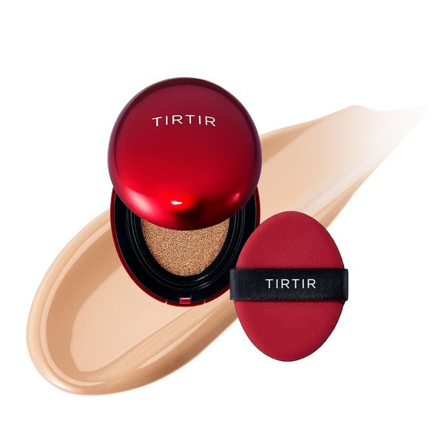 TIRTIR Mask Fit Red Cushion Foundation (Full size), Long-Lasting Radiant Coverage
