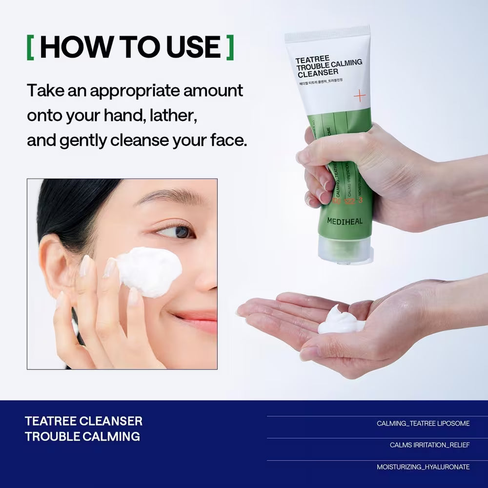Mediheal Teatree Trouble Calming Cleanser