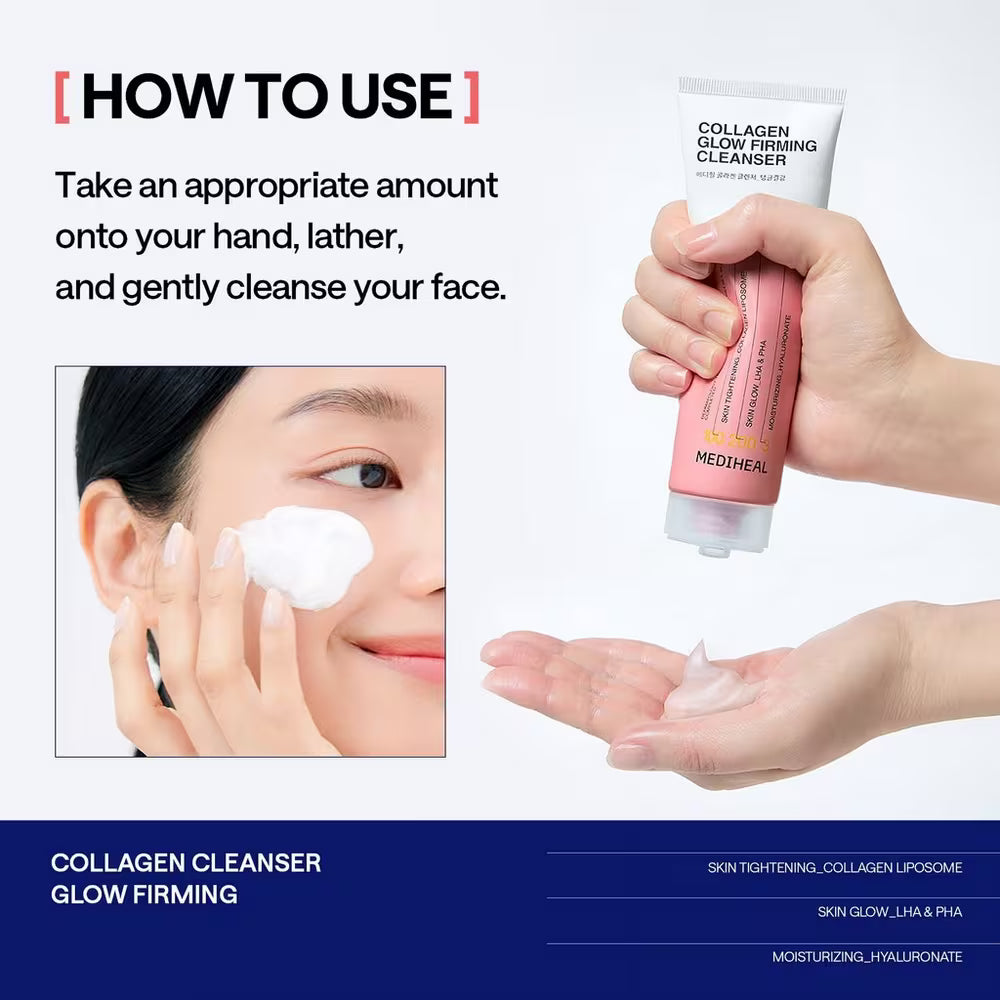 Mediheal Collagen Glow Firming Cleanser