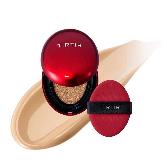 TIRTIR Mask Fit Red Cushion Foundation (Full size), Long-Lasting Radiant Coverage