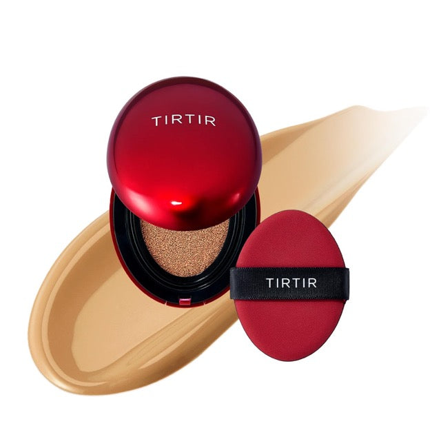 TIRTIR Mask Fit Red Cushion Foundation (Full size), Long-Lasting Radiant Coverage