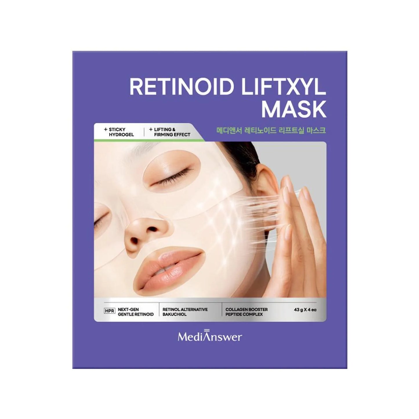 MediAnswer Liftxyl Mask (Pack of 4)