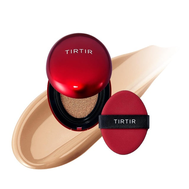 TIRTIR Mask Fit Red Cushion Foundation (Full size), Long-Lasting Radiant Coverage