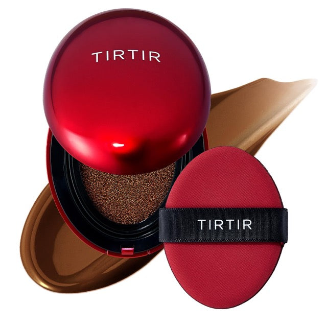 TIRTIR Mask Fit Red Cushion Foundation (Full size), Long-Lasting Radiant Coverage