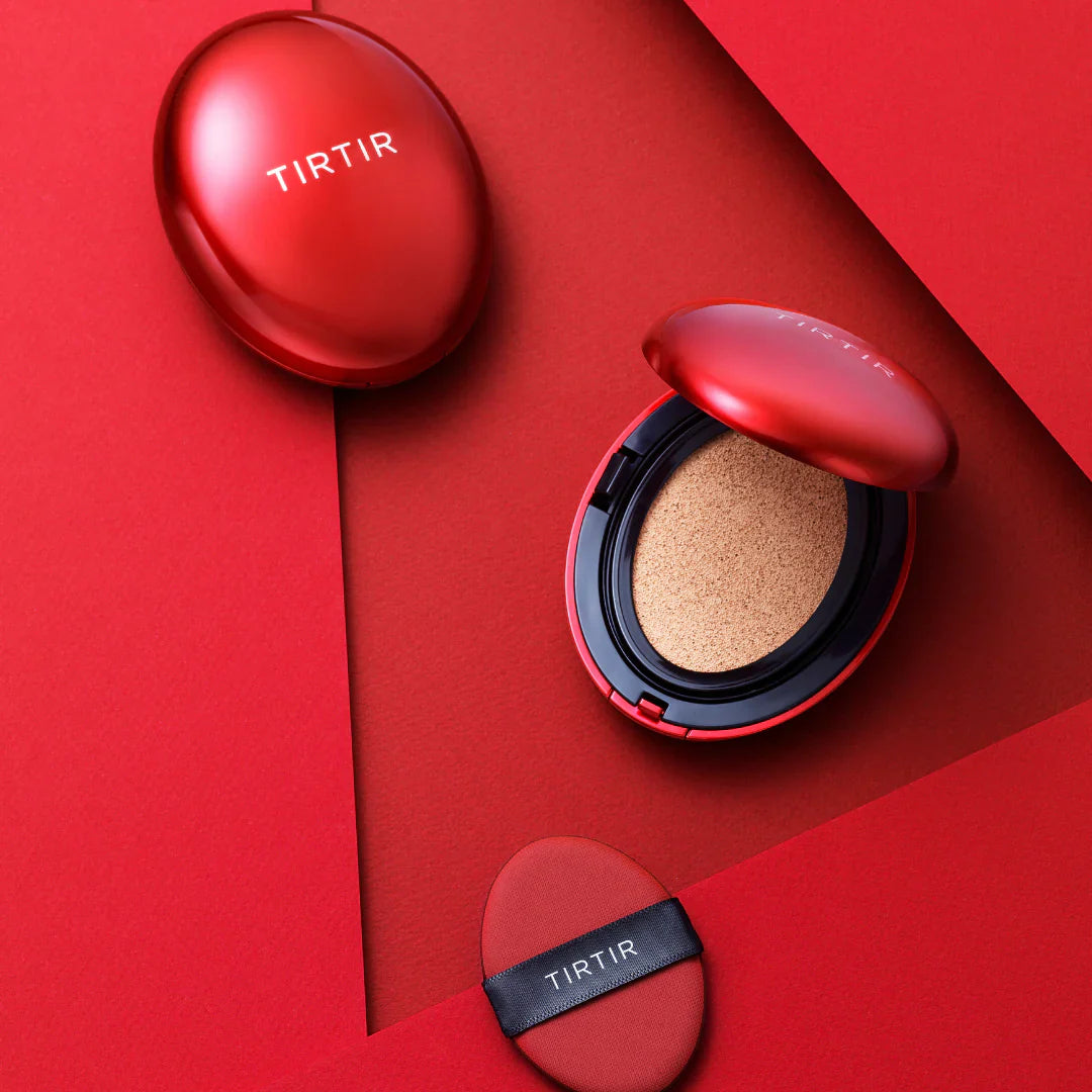 TIRTIR Mask Fit Red Cushion Foundation (Full size), Long-Lasting Radiant Coverage