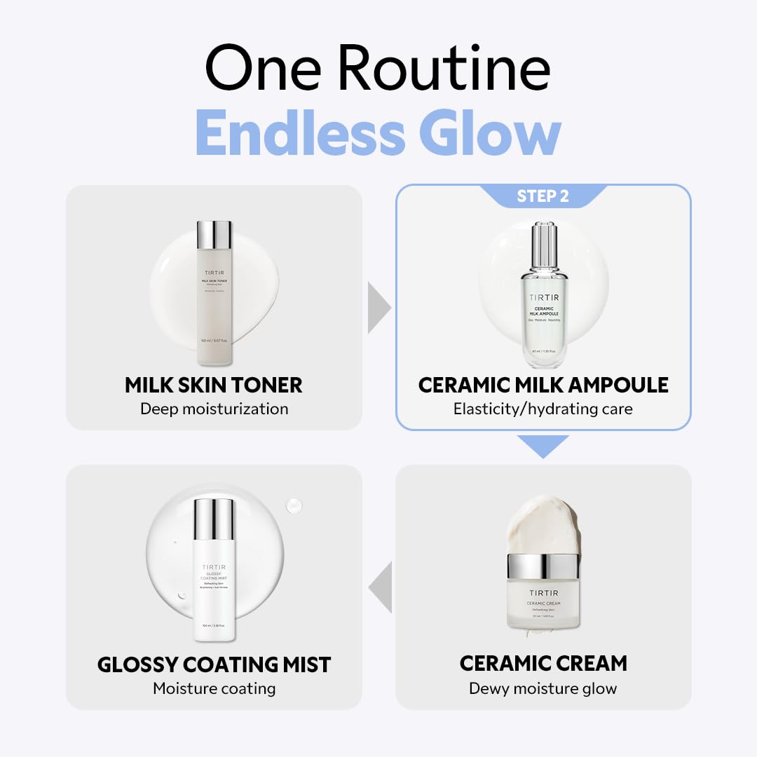 TIRTIR Ceramic Milk Ampoule (40mL)
