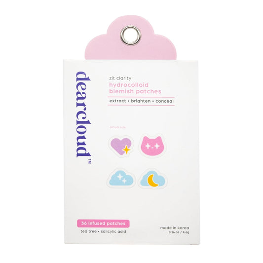 Dearcloud Blemish Patch Refill — Zit Clarity Compact 36ct with Tea Tree + Salicylic Acid