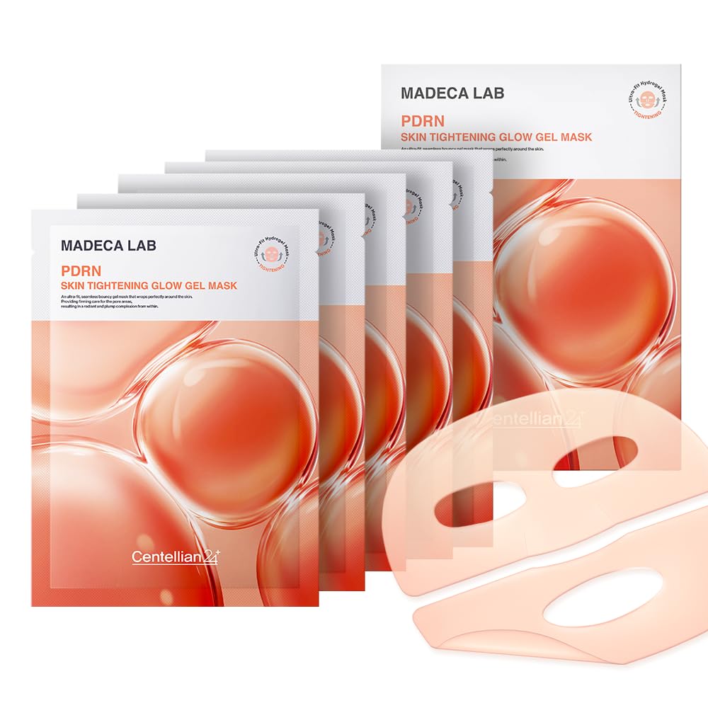 Centellian 24 PDRN Skin Tightening Gel Mask – 5ea | Salmon DNA for Firming & Hydration