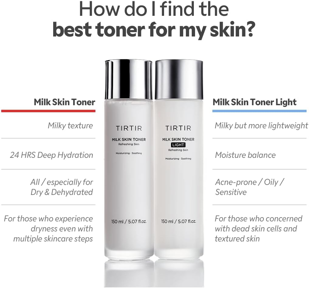 TIRTIR Milk Skin Toner Light (150mL)
