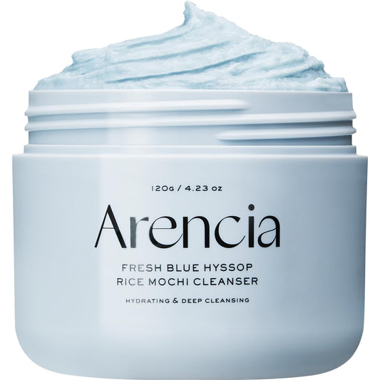 Arencia Fresh Blue Hyssop Rice Mochi Cleanser 4.23oz