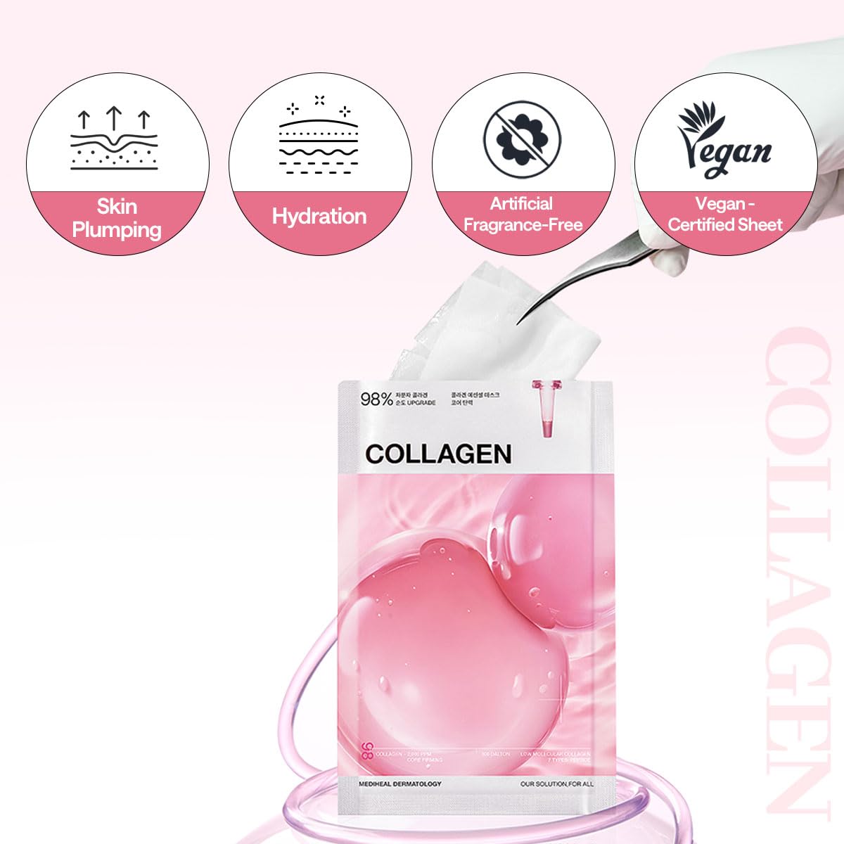 Mediheal Collagen Essential Mask (Pack of 4)