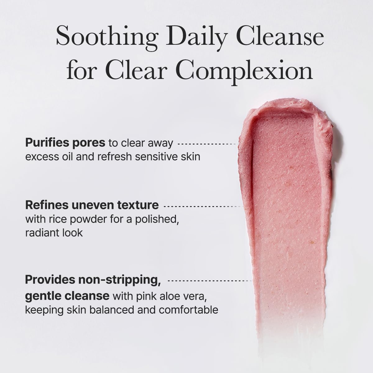 Arencia Fresh Rosehip Rice Mochi Cleanser 4.23oz