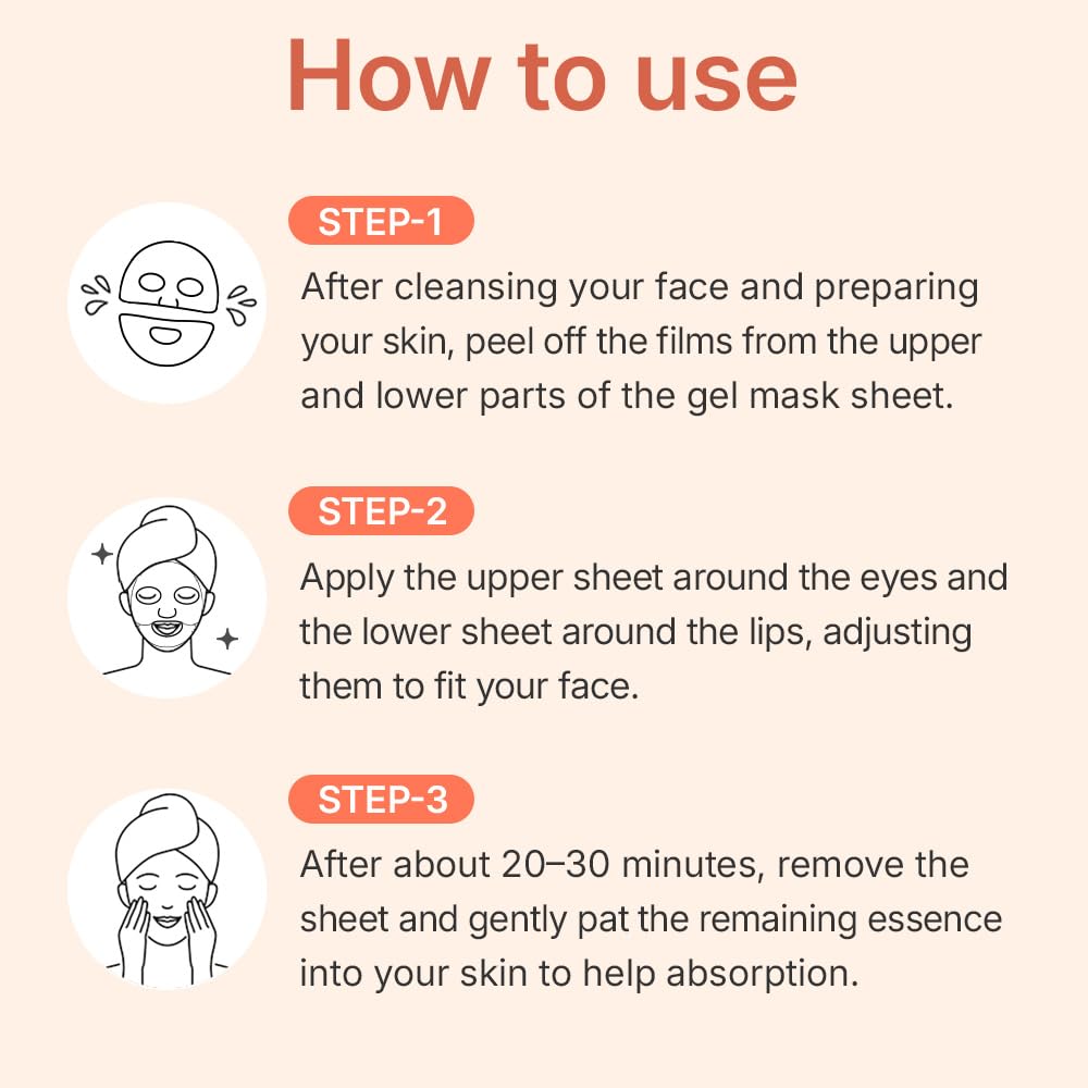 Centellian 24 PDRN Skin Tightening Gel Mask – 5ea | Salmon DNA for Firming & Hydration