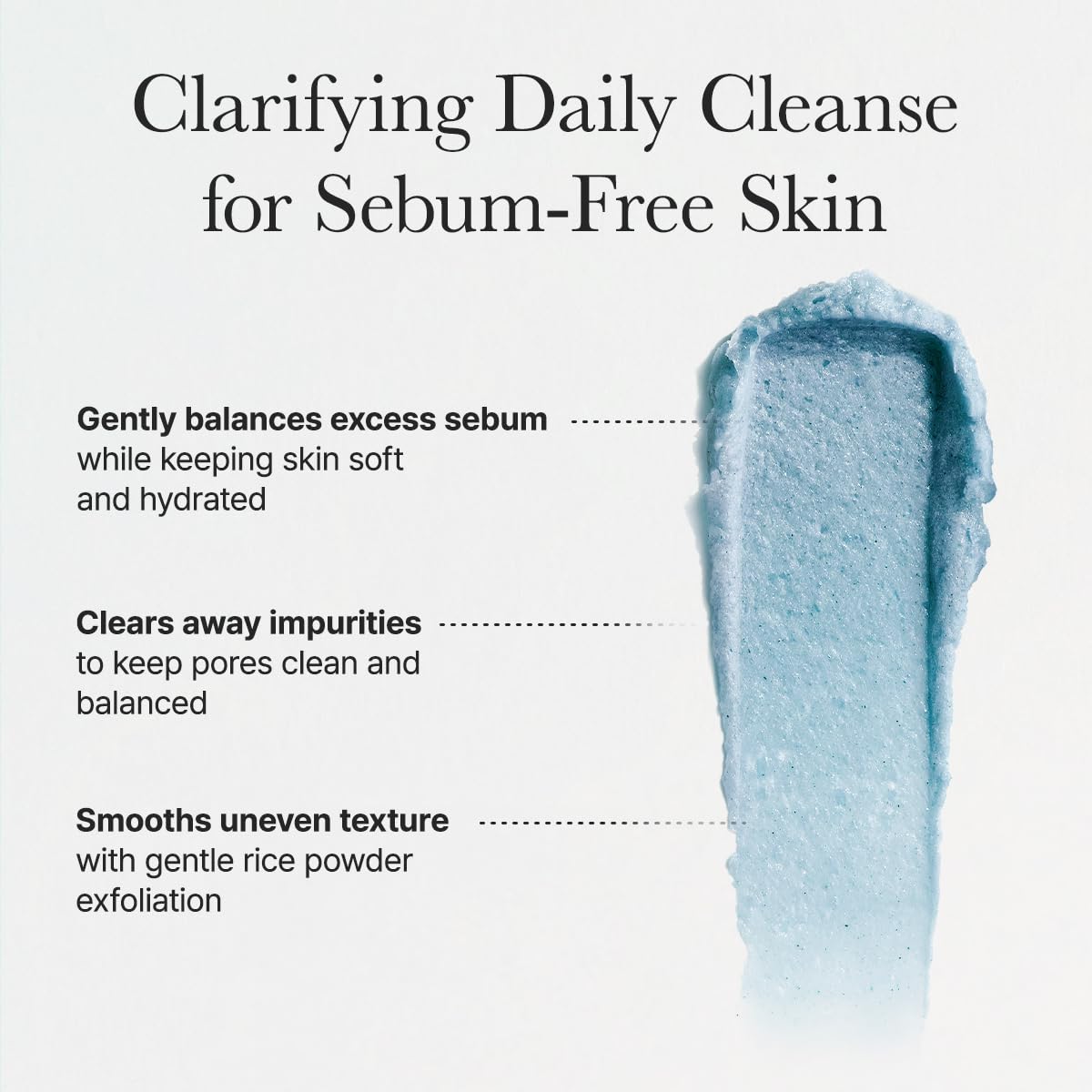 Arencia Fresh Blue Hyssop Rice Mochi Cleanser 4.23oz