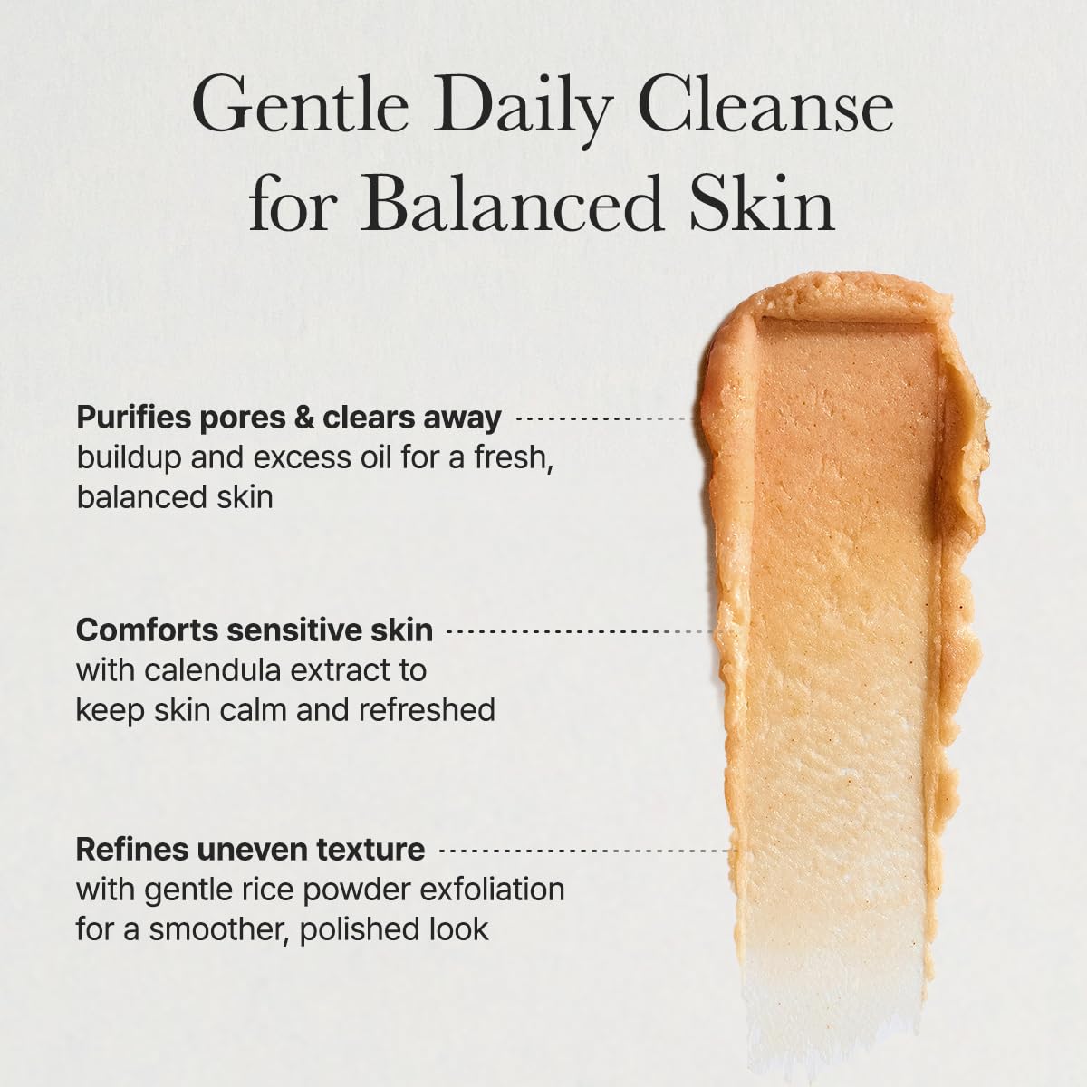 Arencia Calendula Rice Mochi Cleanser 4.23oz