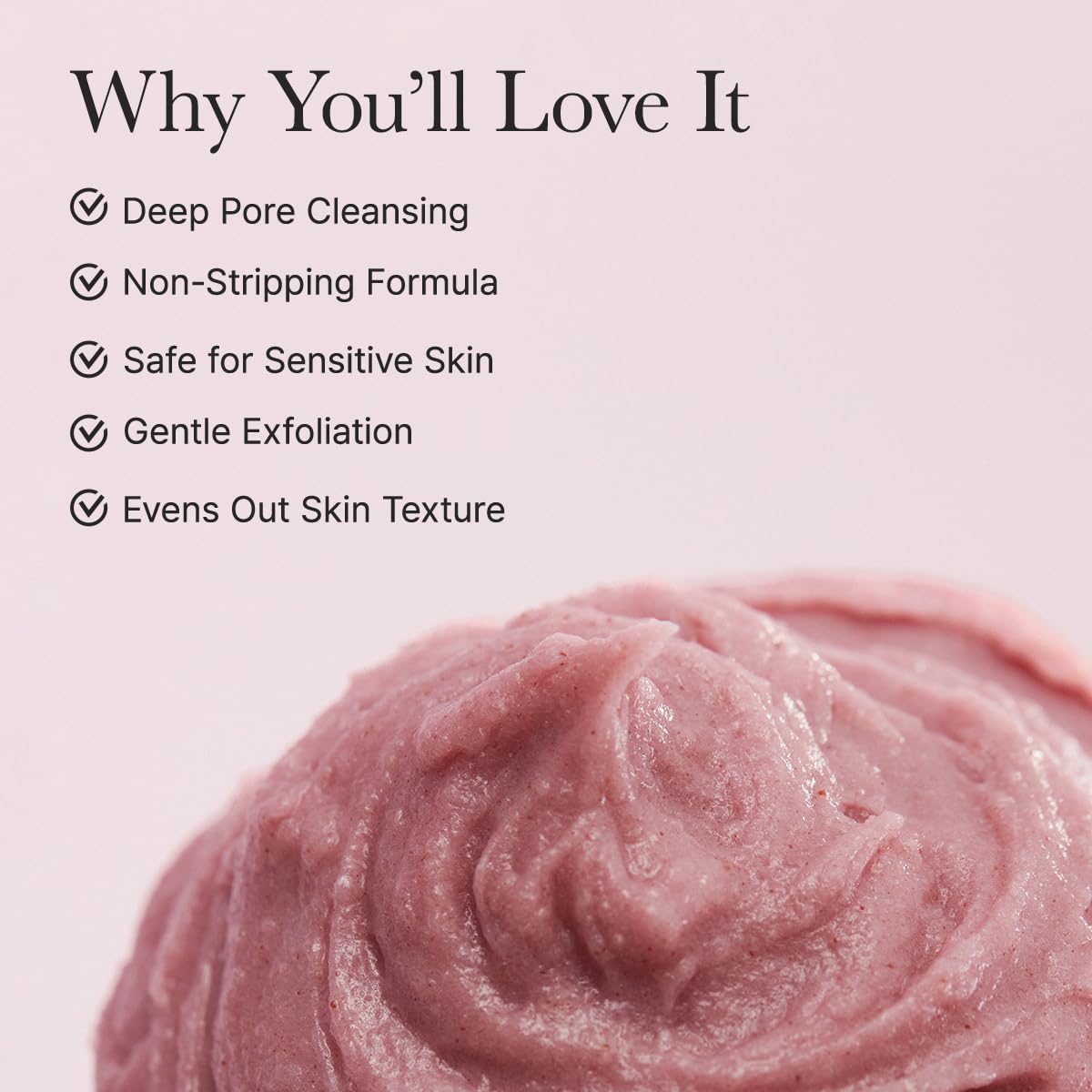 Arencia Fresh Rosehip Rice Mochi Cleanser 4.23oz