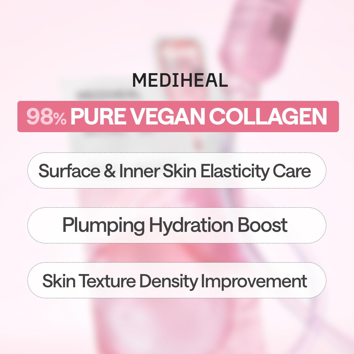 Mediheal Collagen Essential Mask – Hydrogel Sheet Mask with Collagen & Milk Protein for Lifting & Firming