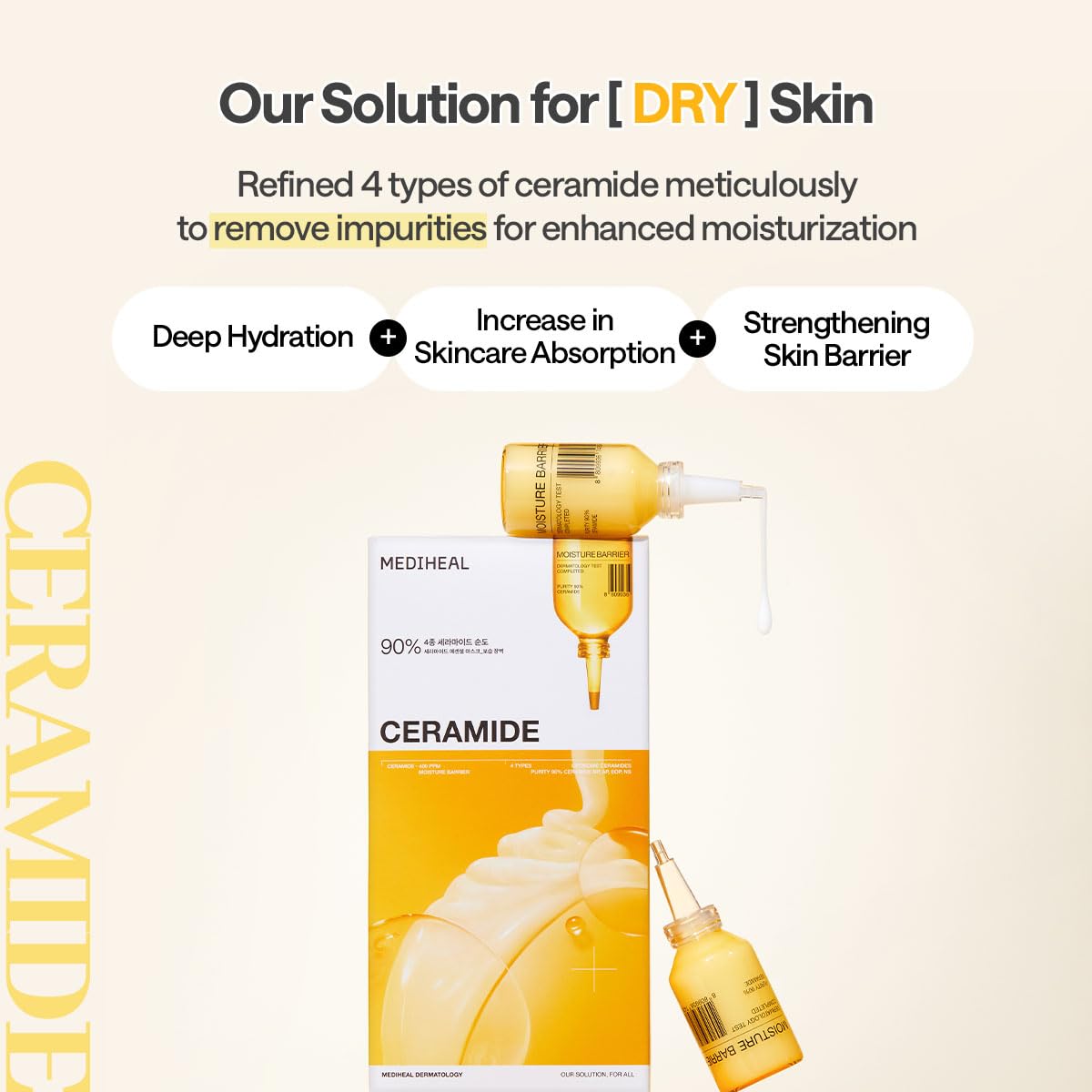 Mediheal Ceramide Essential Mask – 4X Ceramide + Moisture Barrier Repair