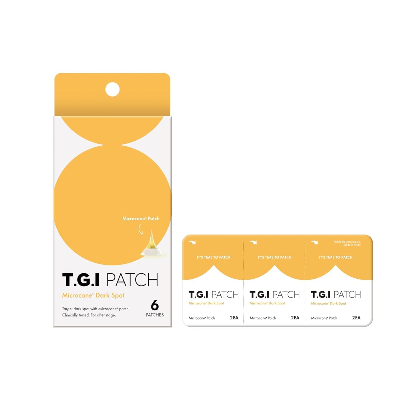 TGI PATCH Microcone Dark Spot - Patches for After Stage of Skin Trouble - Invisible (6pc)