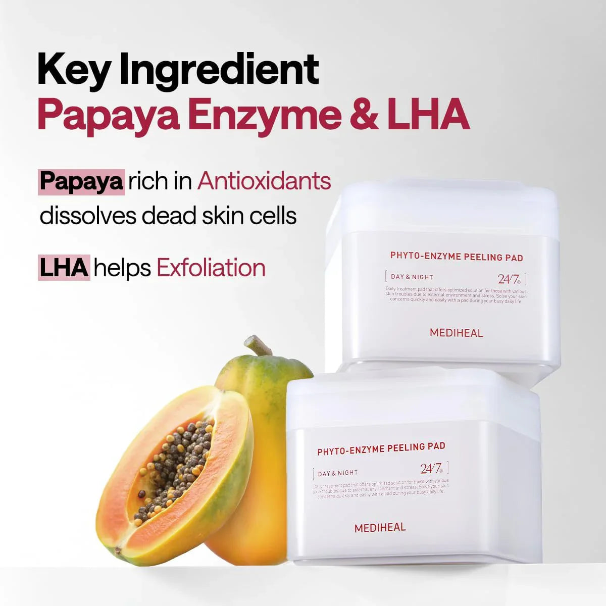 Mediheal Phyto-Enzyme Peeling Toner Pad