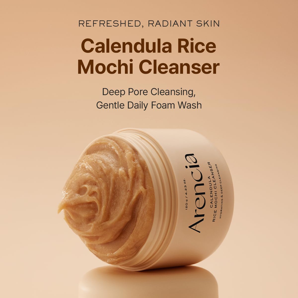 Arencia Calendula Rice Mochi Cleanser 4.23oz