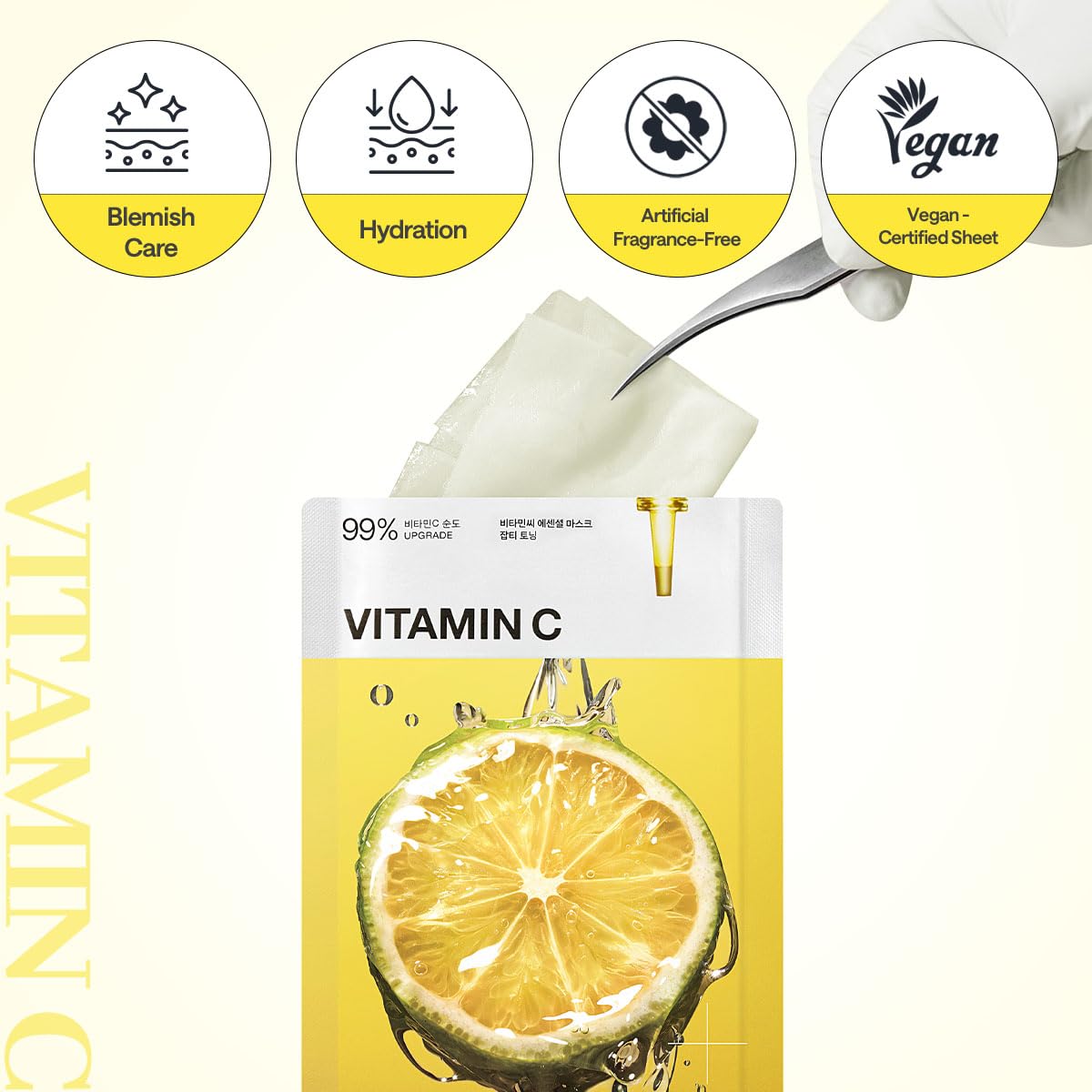 Mediheal Vitamin C Essential Mask (Pack of 4)