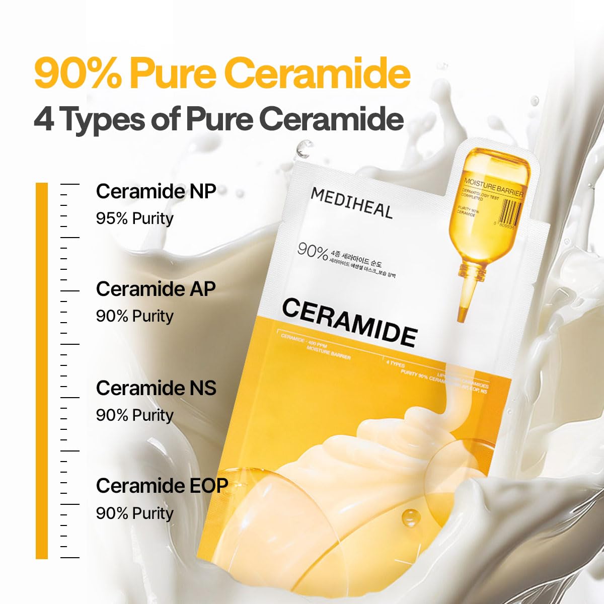 Mediheal Ceramide Essential Mask (Pack of 4)