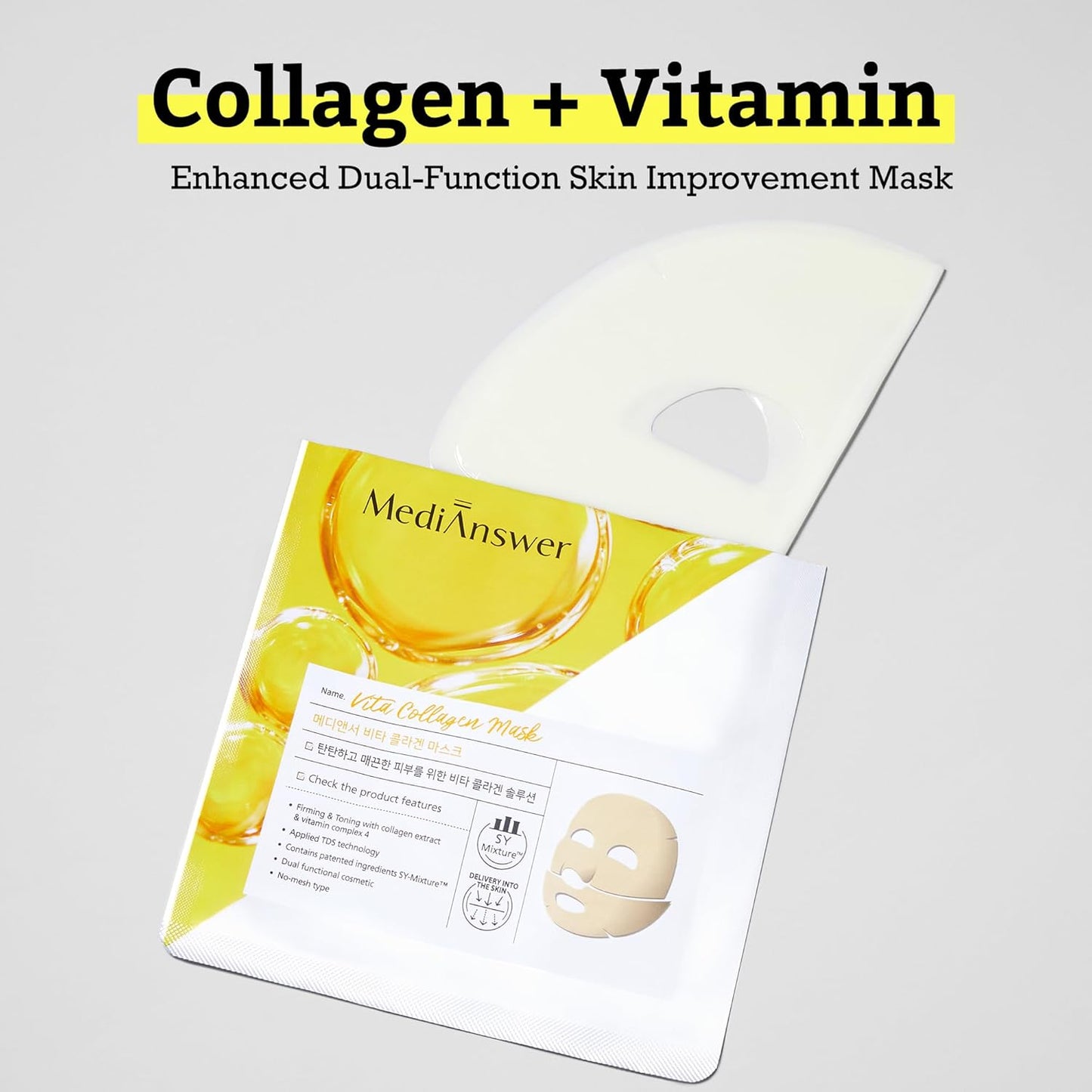 MediAnswer Vita Collagen Mask (Pack of 5)