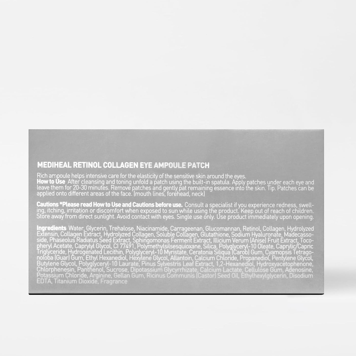 Mediheal Retinol Collagen Eye Ampoule Patch