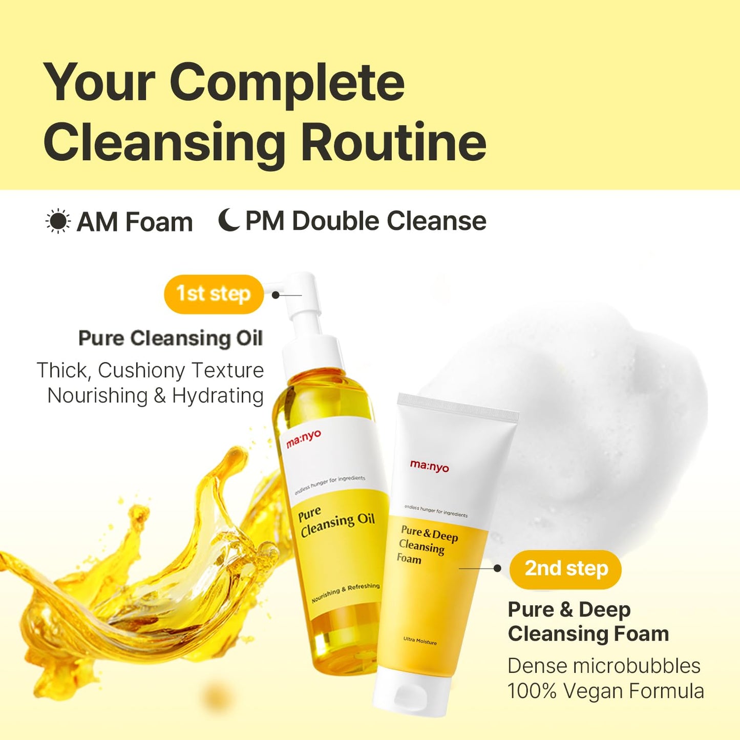 MANYO Pure & Deep Cleansing Foam (200mL)