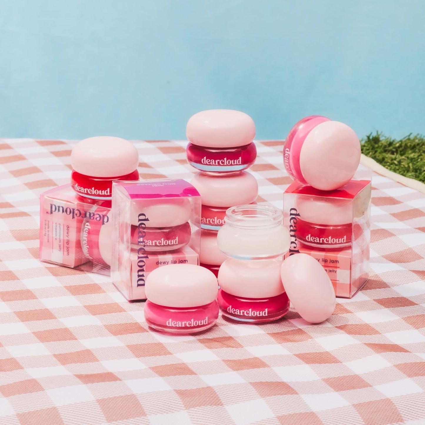 Dearcloud Dewy Lip Jam — Glossy Hydrating Lip Balm with Vitamin E