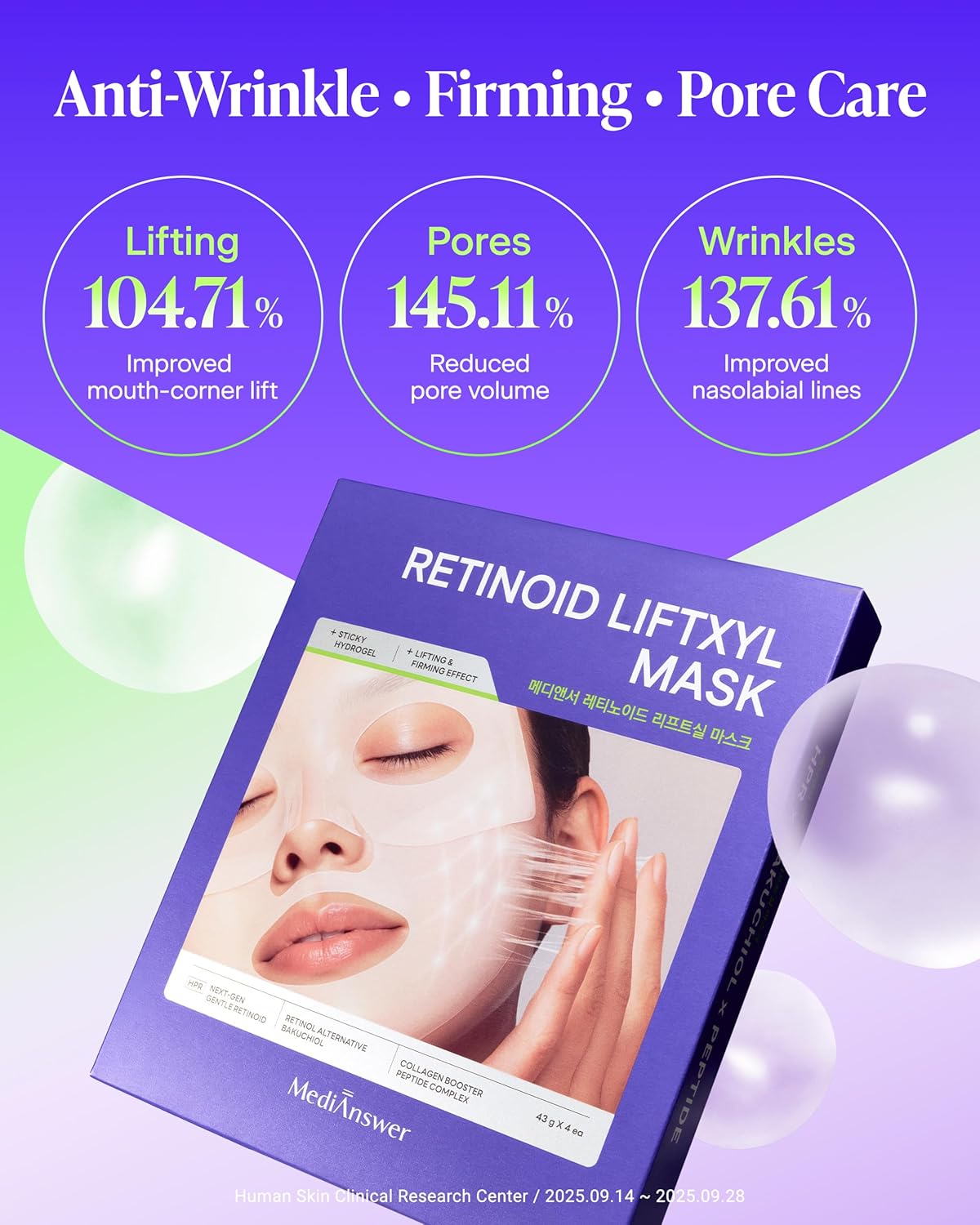 MediAnswer Liftxyl Mask (Pack of 4)