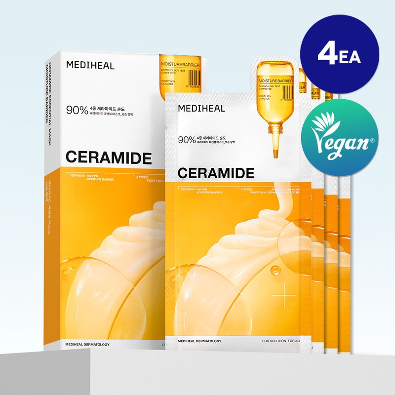 Mediheal Ceramide Essential Mask (Pack of 4)