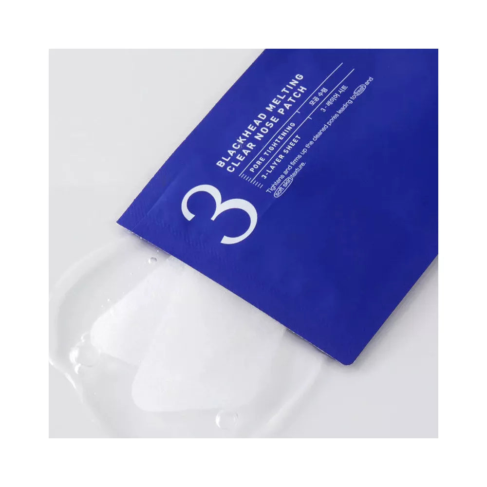 Mediheal Blackhead Melting Clear Nose Patch (Pack of 4) - 3 Step Blackhead Care Kit, Tool Included