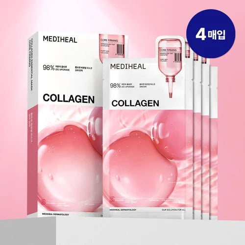 Mediheal Collagen Essential Mask (Pack of 4)