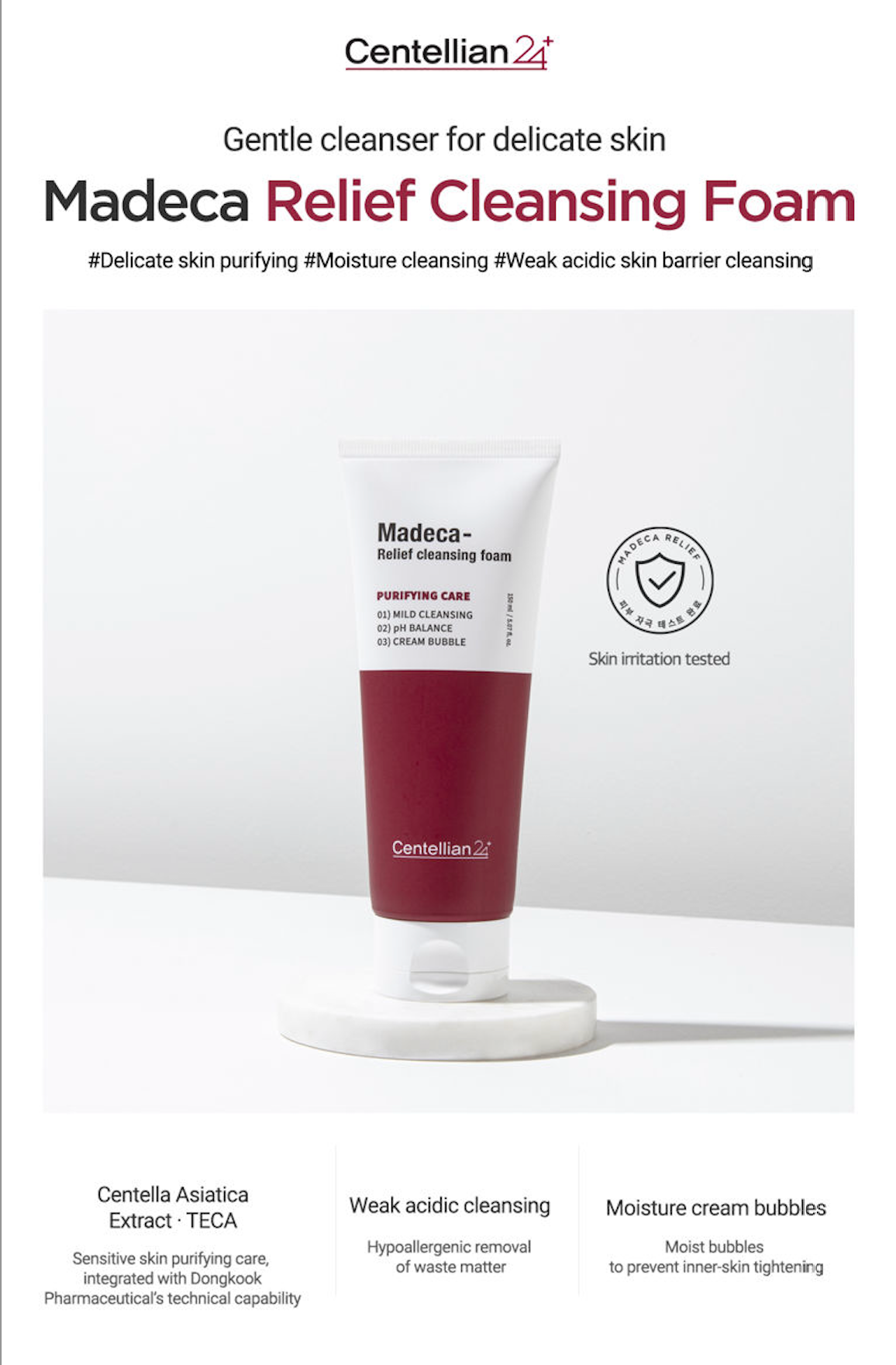 Centellian 24 Madeca Relief Cleansing Foam