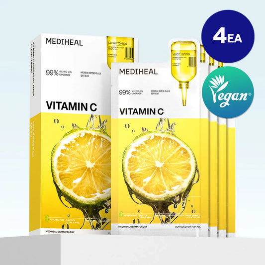 Mediheal Vitamin C Essential Mask (Pack of 4)