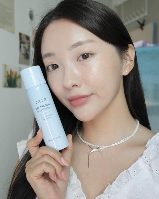 TRTR Off The Sun Air Mousse — Light Bubble Sunscreen with Hydration & Matte Finish
