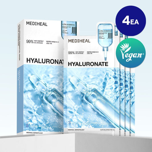 Mediheal Hyaluronate Watermide Essential Mask (Pack of 4)