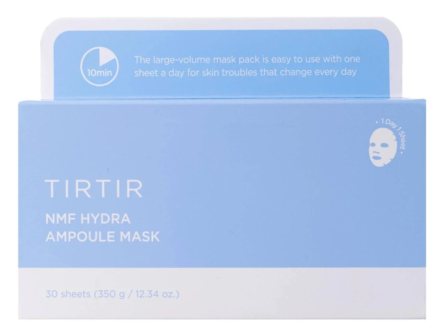 TIRTIR NMF Hydra Ampoule Mask - 30 Sheets