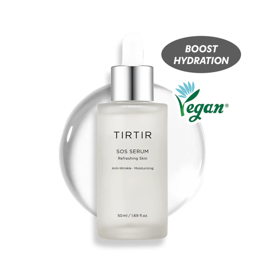 TIRTIR SOS Serum - Radiant Glow Boosting, Plumping, Anti Aging, Hydrating Face Serum