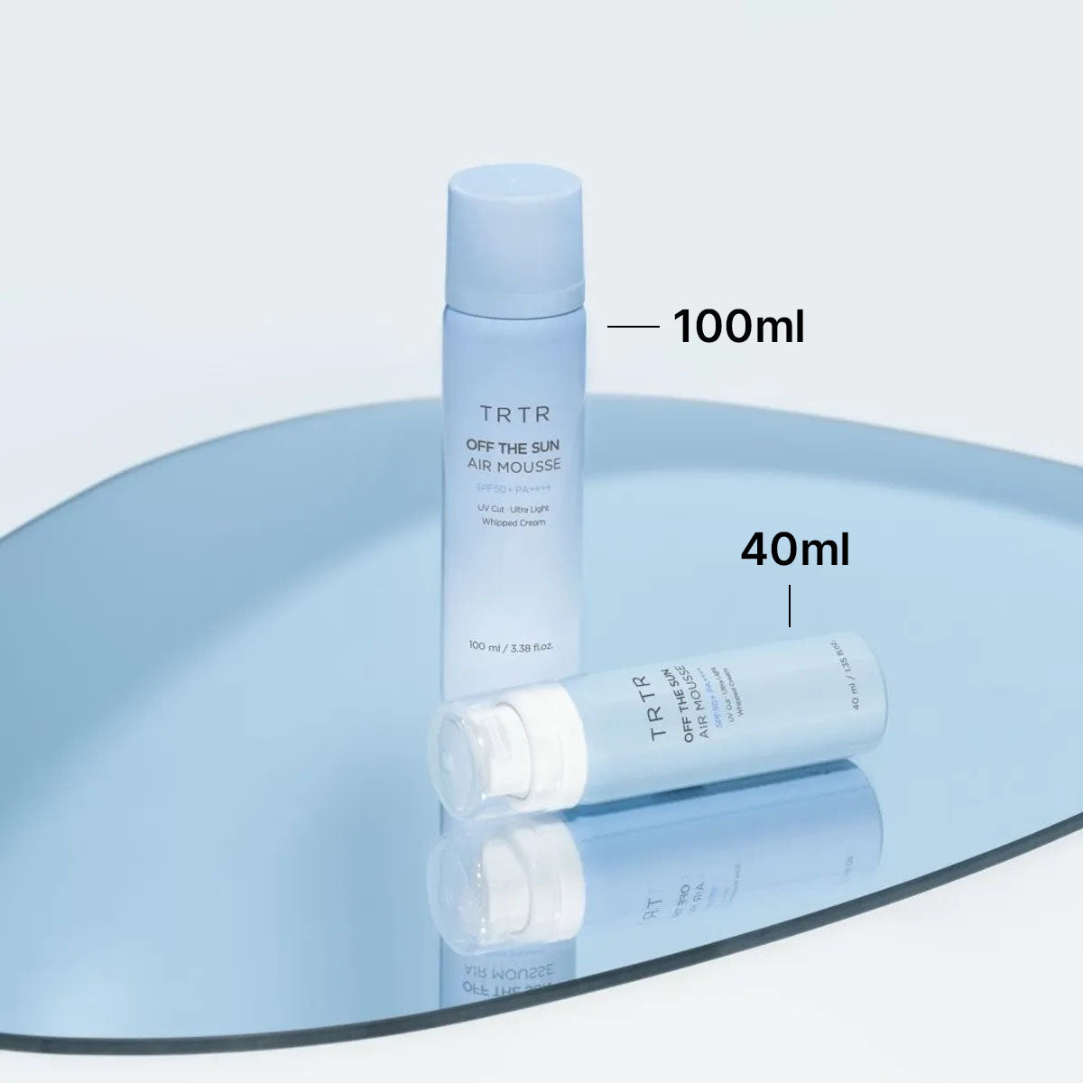 TRTR Off The Sun Air Mousse — Light Bubble Sunscreen with Hydration & Matte Finish
